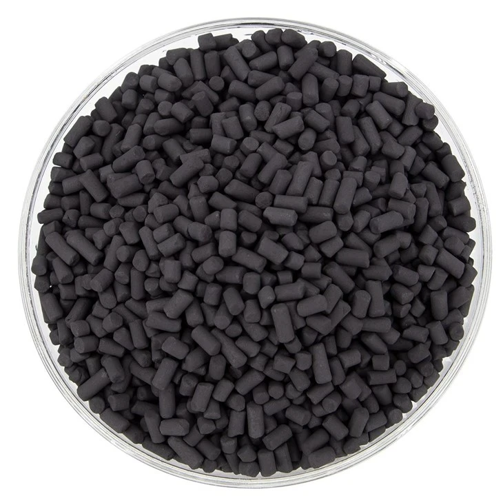 Chinese Manufacturers High-quality Coconut Shell Columnar Activated Carbon For Water Treatment And Fish Pond Filtration