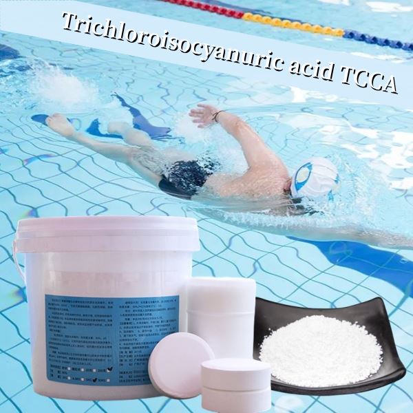 گرم فروخت ہونے والا سوئمنگ پول کیمیکلز Trichloroisocyanuric Acid TCCA 90 گولی کلورین ٹیبلیٹ
