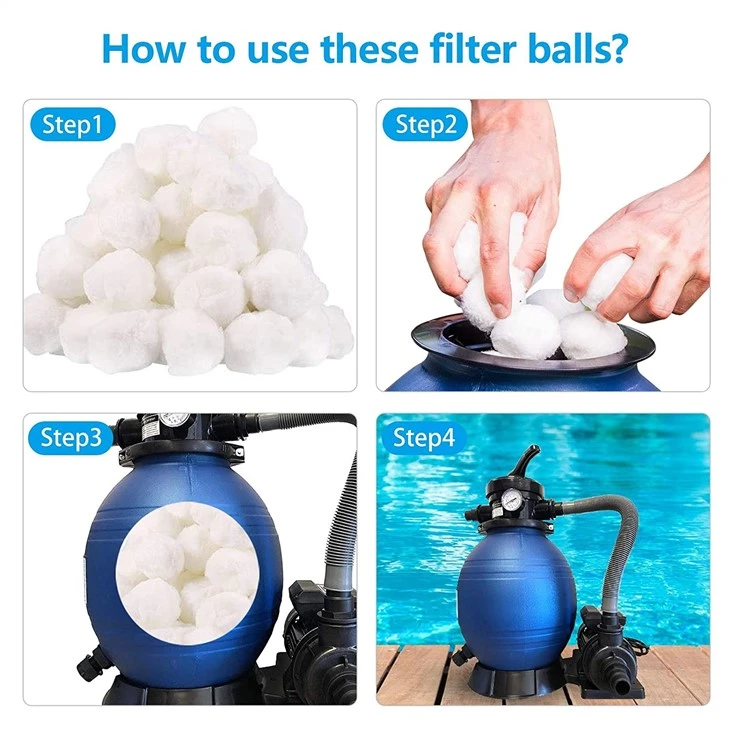 Polyester Fiber Ball For Sand Filter