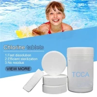 دانے دار TCCA Trichloroisocyanuric Acid سفید سوئمنگ پول کیمیکل