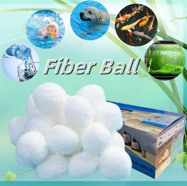 Pool Filter Balls Aquarium Grime Cleaning Scum Fiber Filter Media