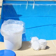 سوئمنگ پول Trichloroisocyanuric Acid 90% TCCA پاؤڈر/گرینول 8-30میش/ ٹیبلیٹ TCCA 90%